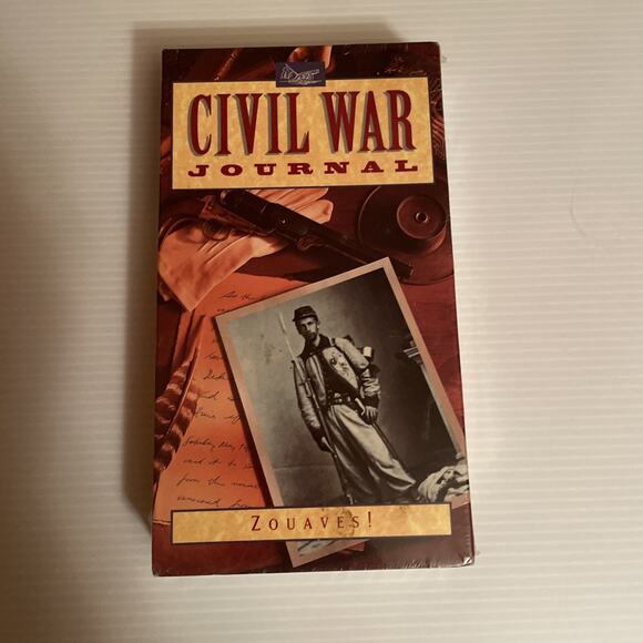 Civil War Journal ZOUAVES! VHS -1994 Time Life/A&E THE HISTORY CHANNEL -Sealed - Picture 7 of 7